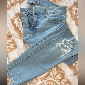 High rise super stretch American Eagle jeans
